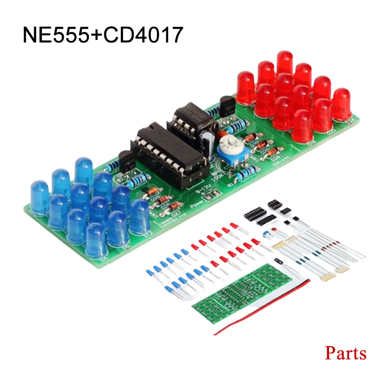 Diy Electronics Gifts - IC светодиодный красный синий двойной цвет