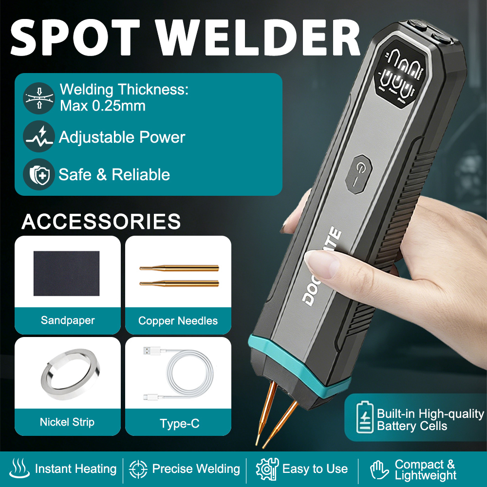 Diy Electronics Spot Welder - Легкий портативный ручной точечный сварочный аппарат