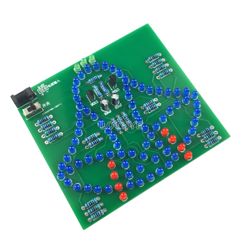 Diy Analog Electronics - 3-5 В постоянного тока DIY светодиодный