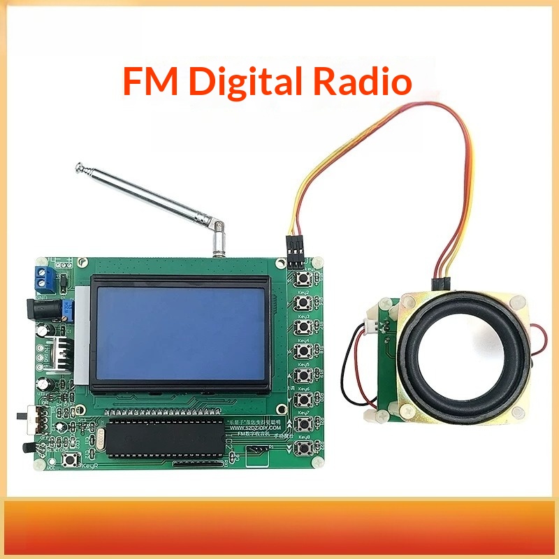 Diy Analog Electronics - Цифровой FM-радиоприемник DIY: электронный конструктор, набор