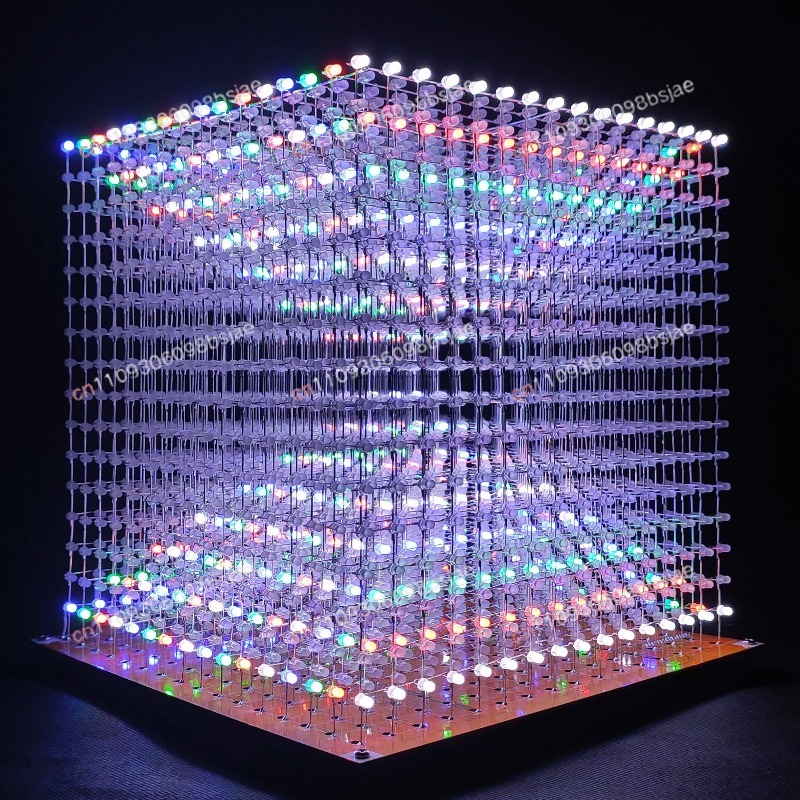 Diy Electronics Parts - Набор 3D-кубиков Light Cube 16X16X16: Электронные