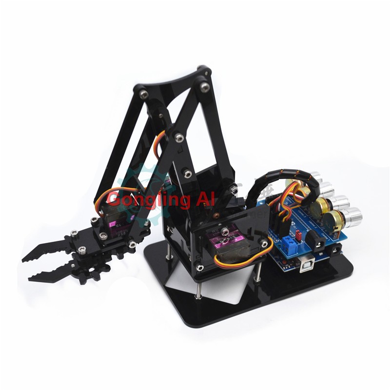 Diy Robot Electronics Kit - Набор для сборки робота-манипулятора STEM 4