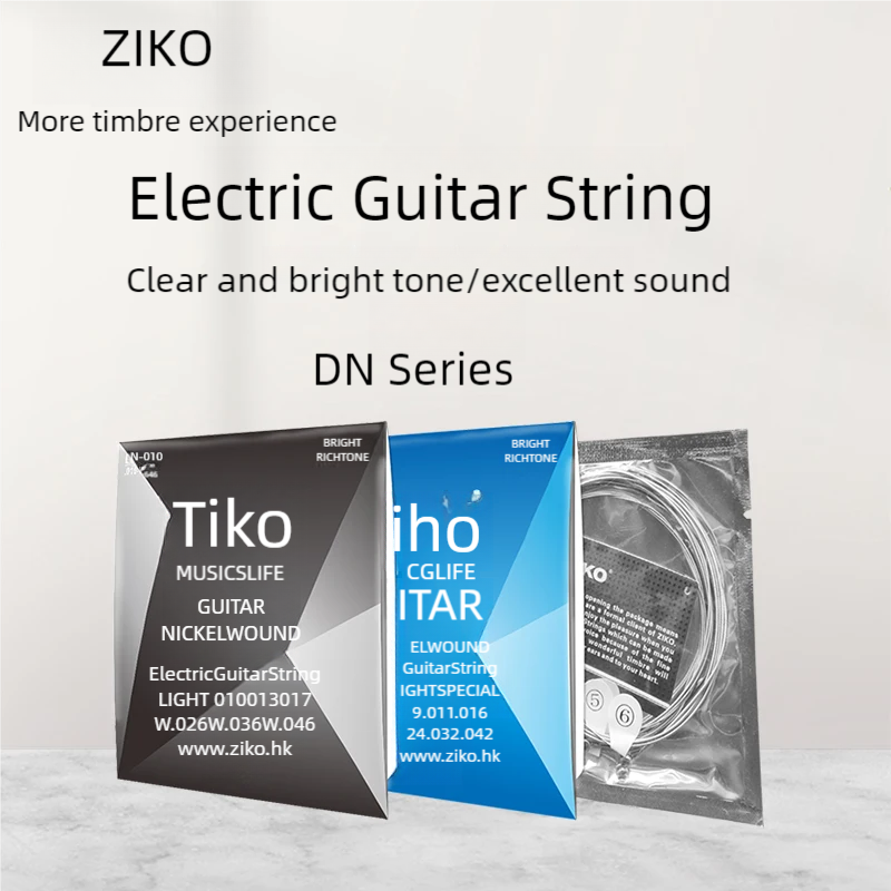Diy Guitar Electronics - ZIKO струны для электрогитары из высокоуглеродистой