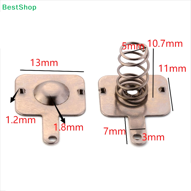 R/Diy Electronics - Контактные пружинные клеммы для аккумуляторов 18650,