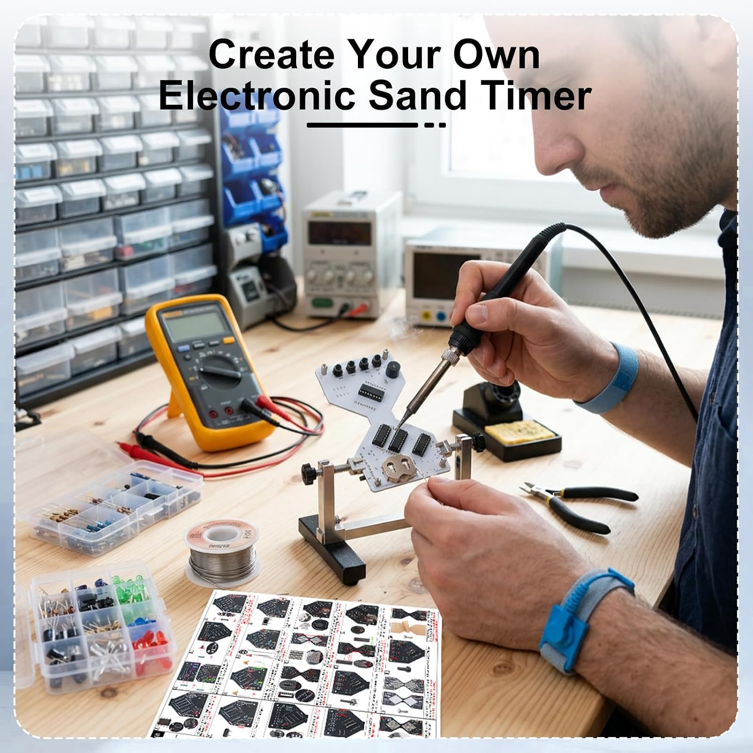 Набор для пайки электронных пе – обзор и цена Diy Electronics Projects For Adults