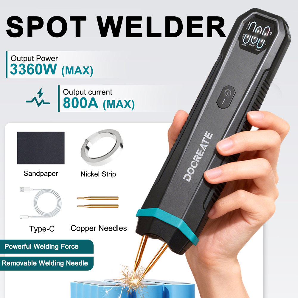 Легкий портативный ручной точе – обзор и цена Diy Electronics Spot Welder