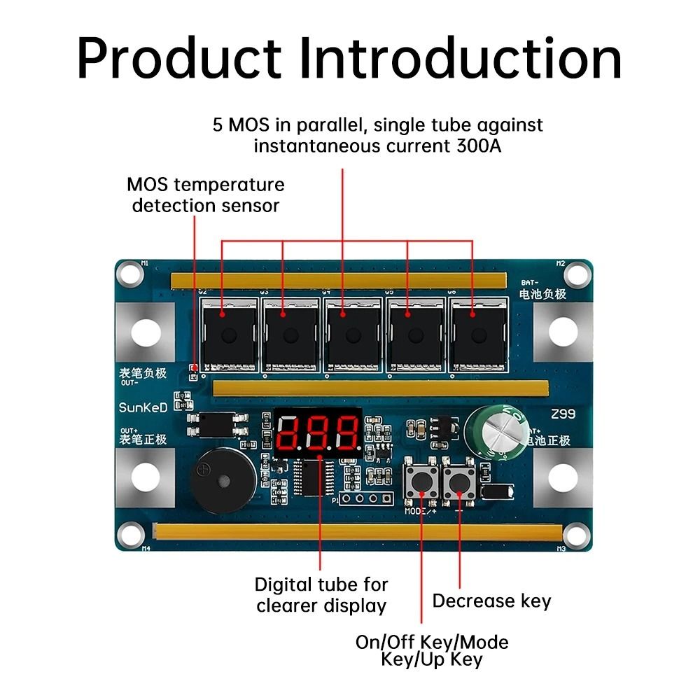 Портативный точечный сварочный – обзор и цена Diy Electronics Spot Welder