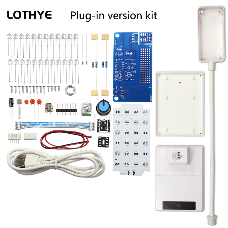NE555 светодиодный комплект на – обзор и цена Diy Electronics Table