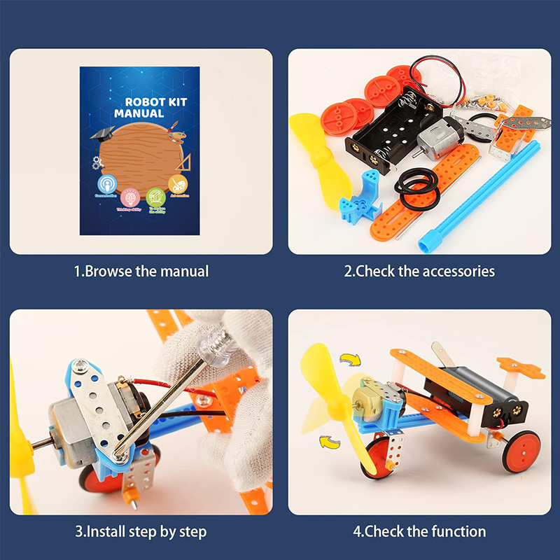 Набор для робототехники из 6 п – обзор и цена Diy Robot Electronics Kit