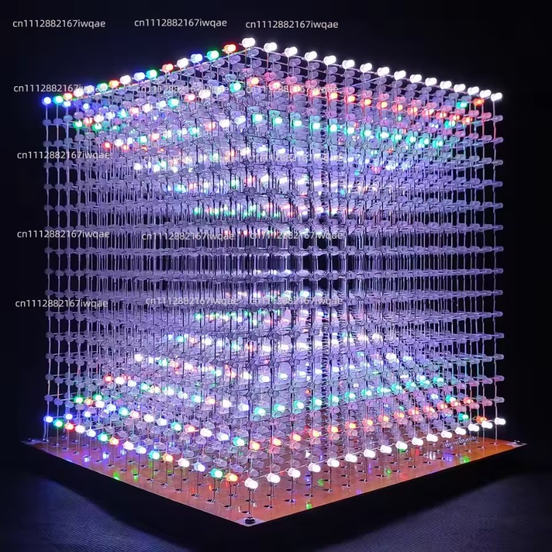 Набор 3D-световых кубов 16x16x – обзор и цена Diy Electronics Parts