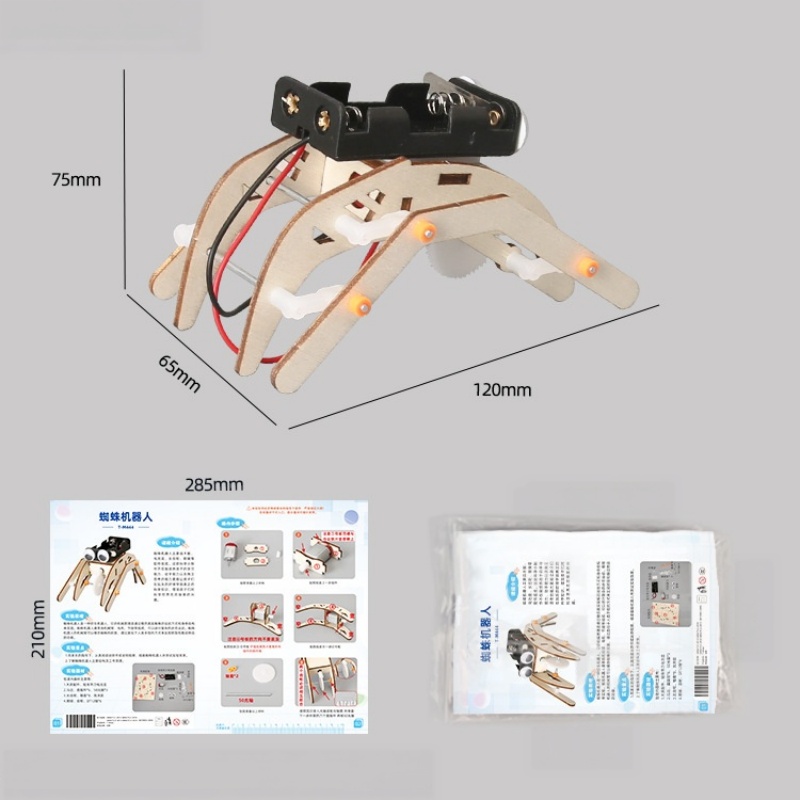 Сборная модель робота-паука ру – обзор и цена Diy Robot Electronics Kit