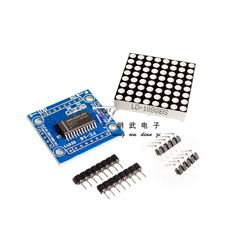 8x8LED матричный модуль MAX721 – обзор и цена Diy Elektronic