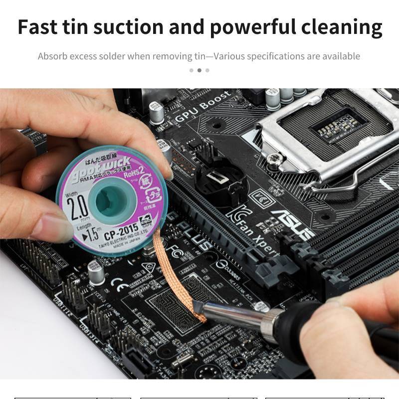 Оригинальный плетеный медный п – обзор и цена Smd Solder Paste