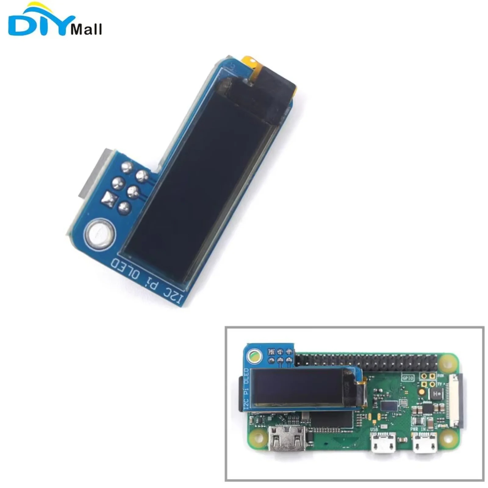DIYmall 0.91-дюймовый OLED-дис – обзор и цена Diy Electronics Raspberry Pi