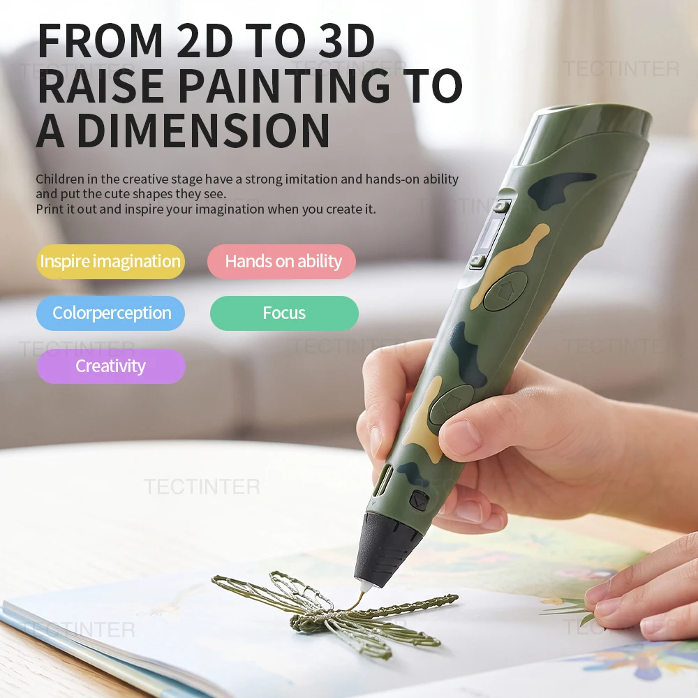 Электронная 3D-ручка с LED-дис – обзор и цена Diy Electronics Tools