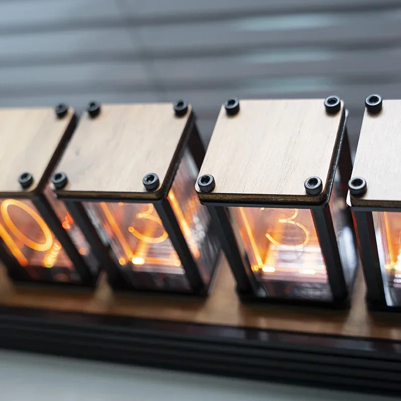 Роскошные часы Nixie Glow Tube – обзор и цена Diy Electronics Table