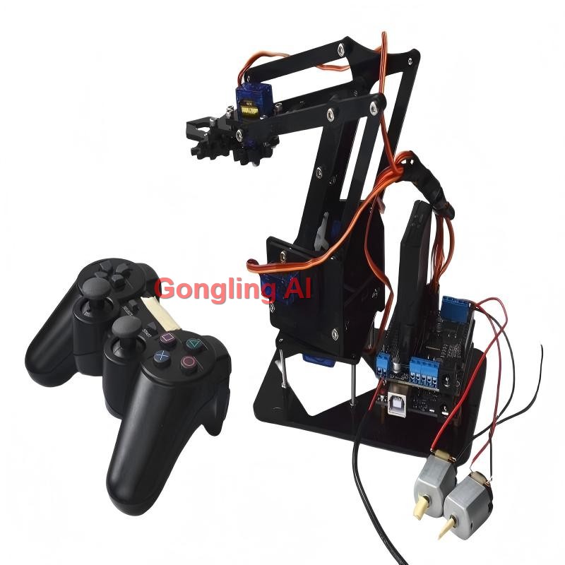 Набор для сборки робота-манипу – обзор и цена Diy Robot Electronics Kit