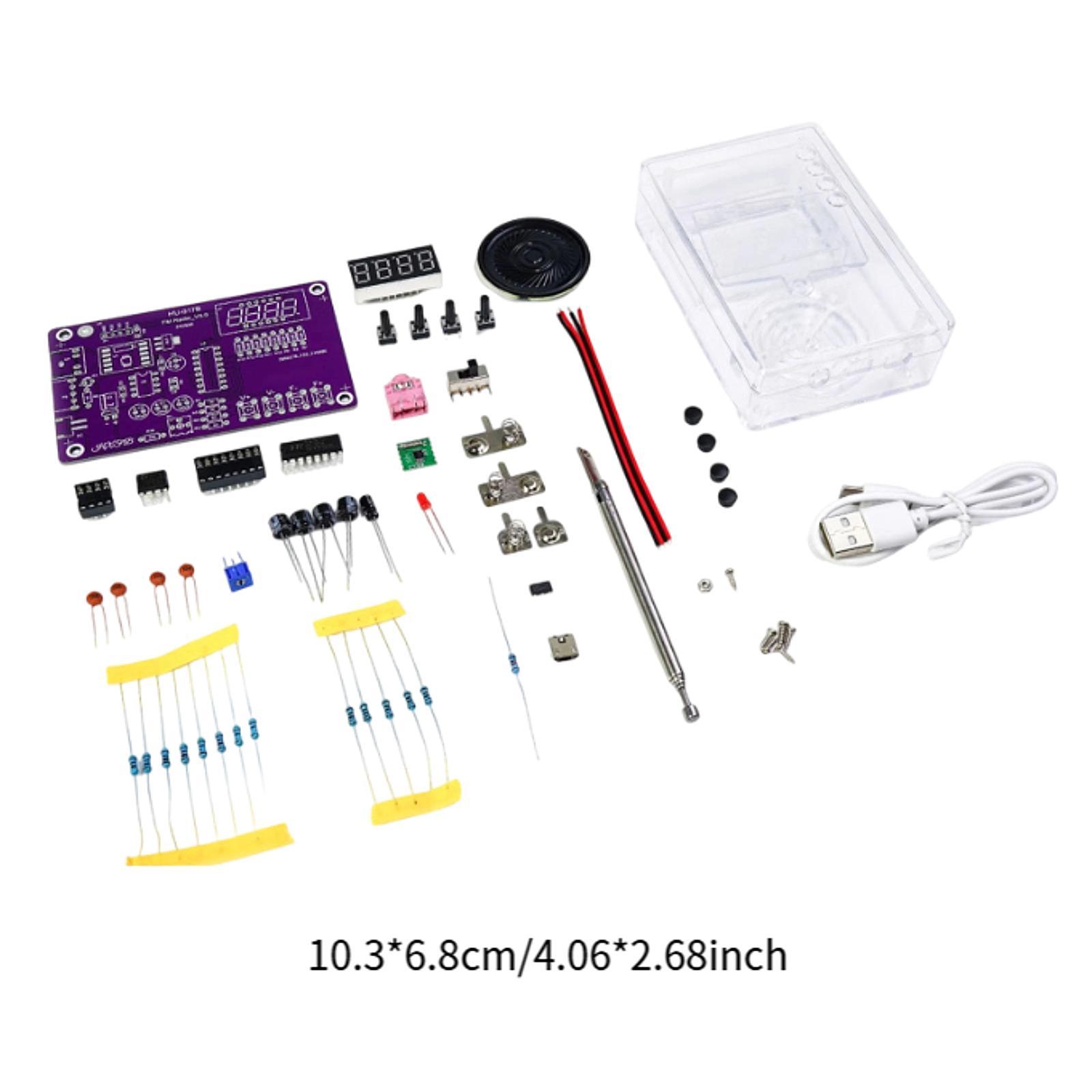 Набор для сборки FM-радиоприем – обзор и цена Diy Electronics Projects For Adults