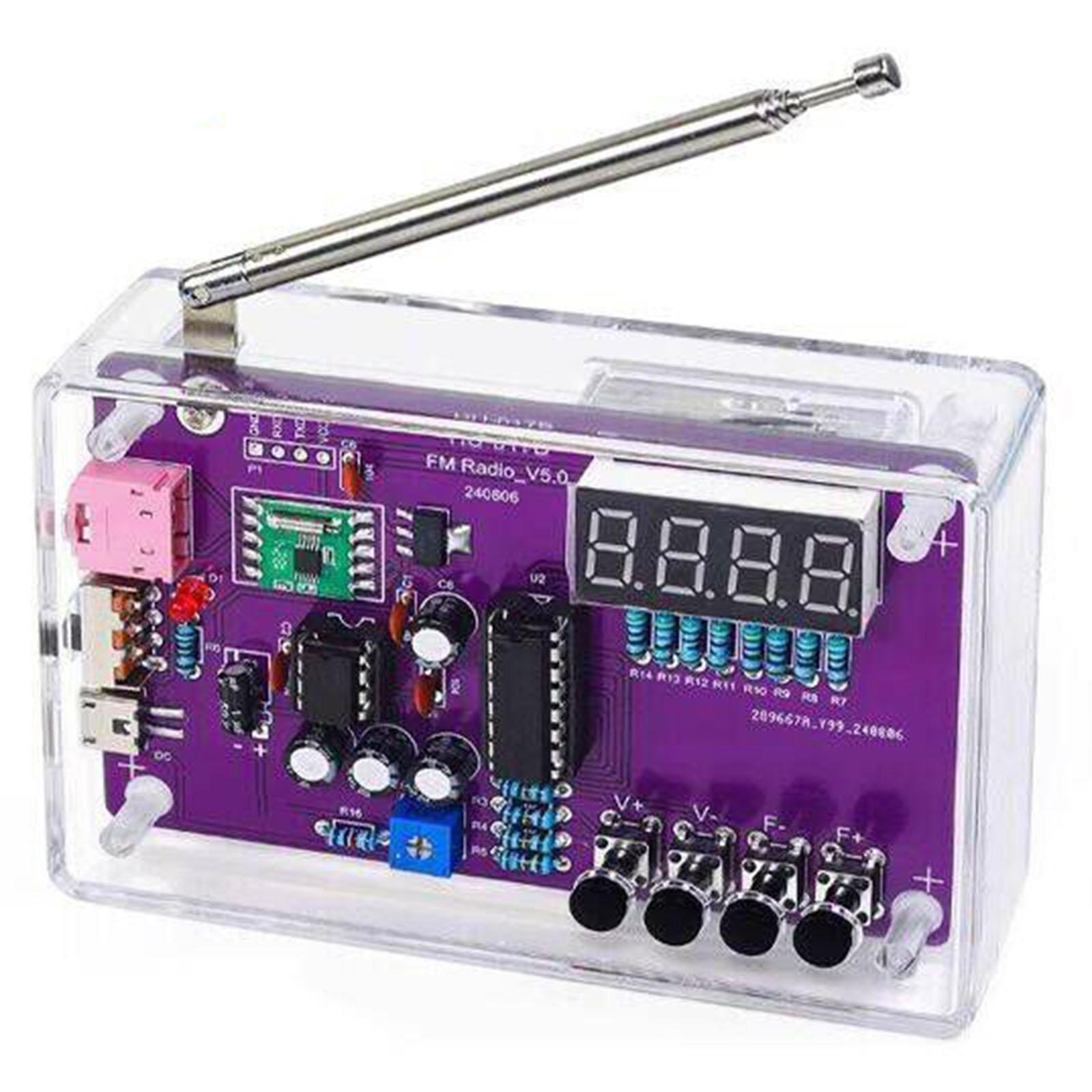 Набор для сборки FM-радиоприем – обзор и цена Diy Electronics Projects For Adults