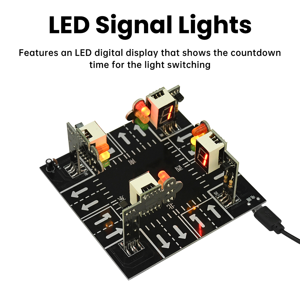 Комплект симулятора светофора  – обзор и цена Diy Electronics Projects For Adults