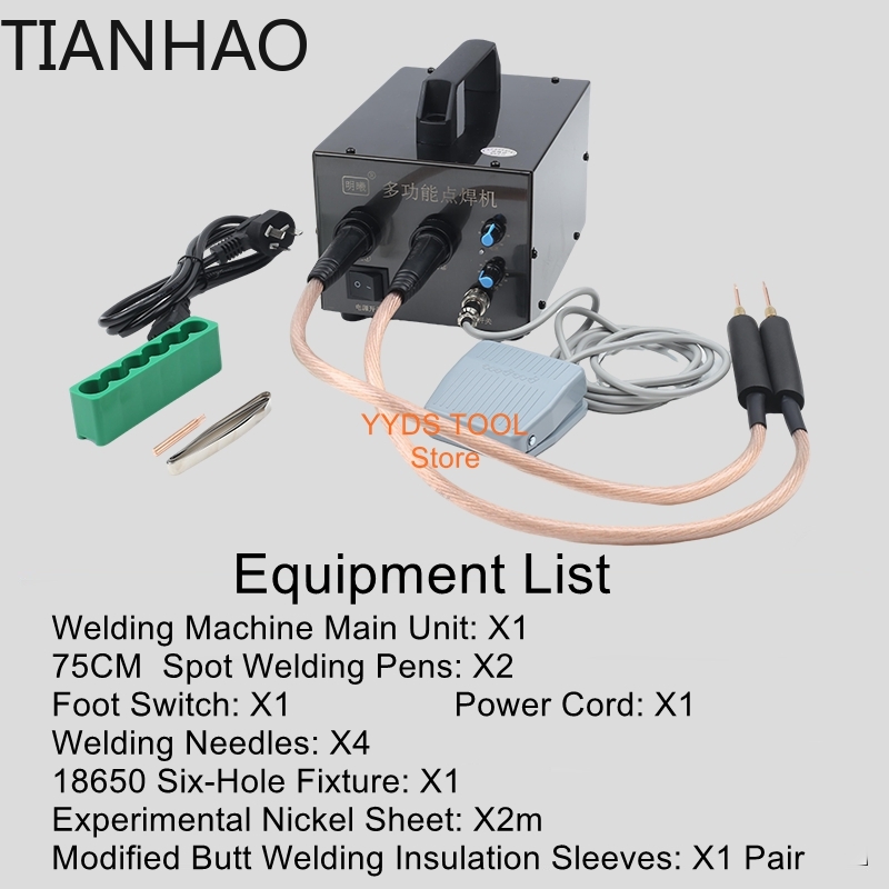 Компактный ручной аппарат для  – обзор и цена Diy Electronics Spot Welder
