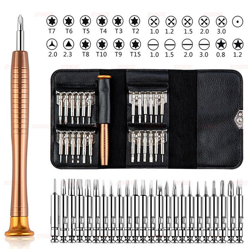 Набор прецизионных отверток 25 – обзор и цена Diy Electronics Repair Kit