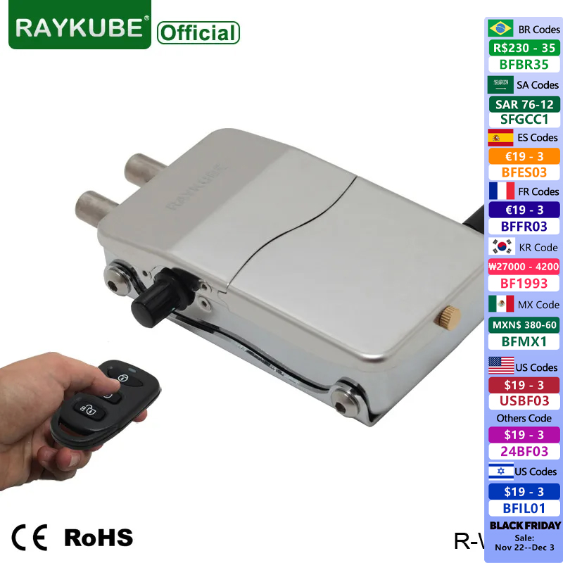 Электронный дверной замок RAYK – обзор и цена R/Diy Electronics