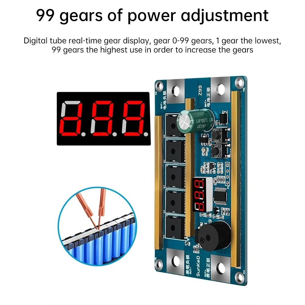 Портативный 12В точечный сваро – обзор и цена Diy Electronics Spot Welder