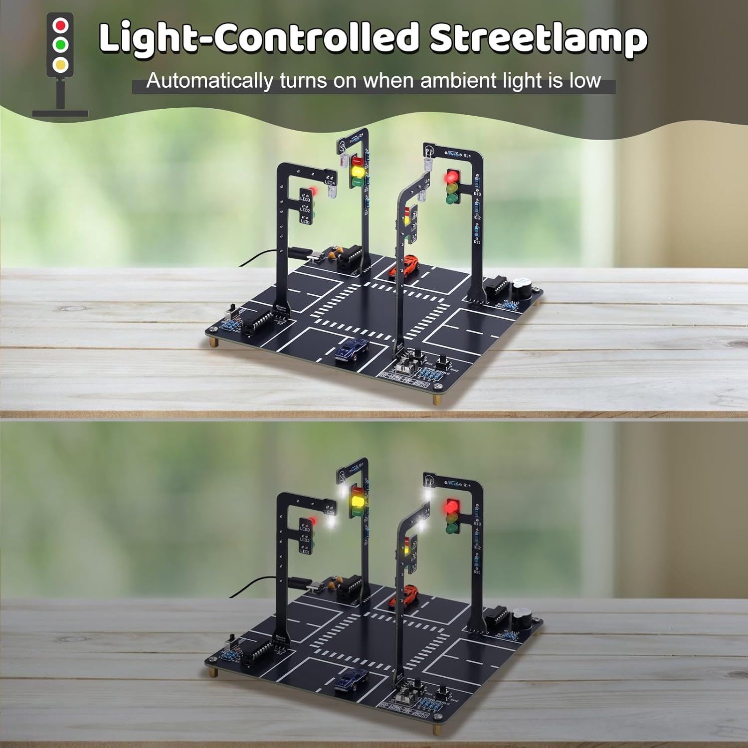 Комплект симулятора светофора  – обзор и цена Diy Electronics Projects For Adults