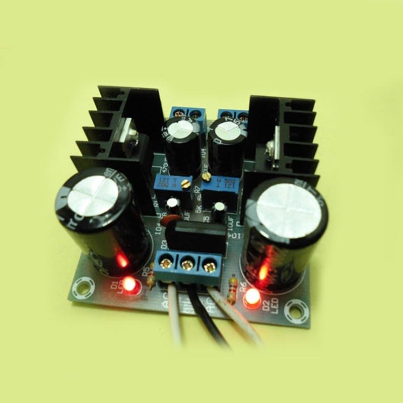 Fused LM317 + LM337 Positive N – обзор и цена Diy Electronics Parts